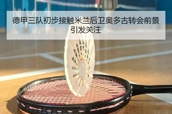 德甲三队初步接触米兰后卫奥多古转会前景引发关注