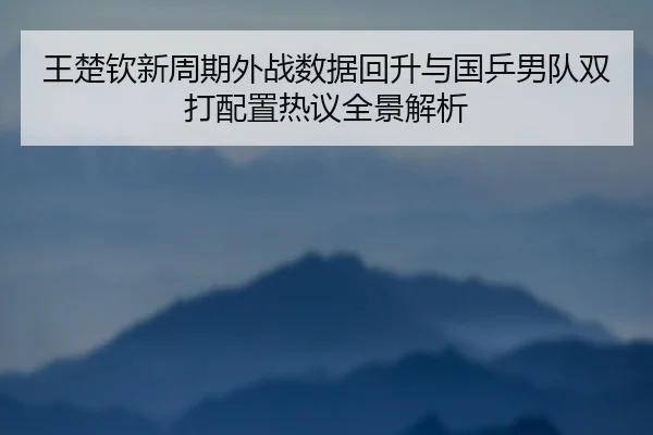 王楚钦新周期外战数据回升与国乒男队双打配置热议全景解析